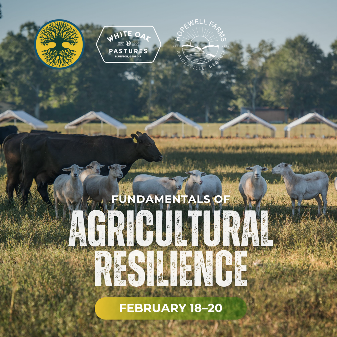 Fundamentals of Agricultural Resilience: February 18–20, 2026