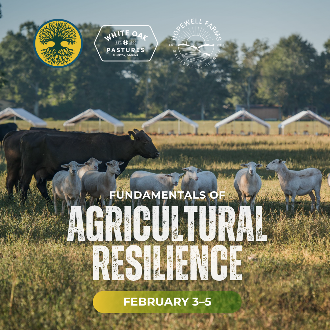 Fundamentals of Agricultural Resilience: February 3-5, 2027