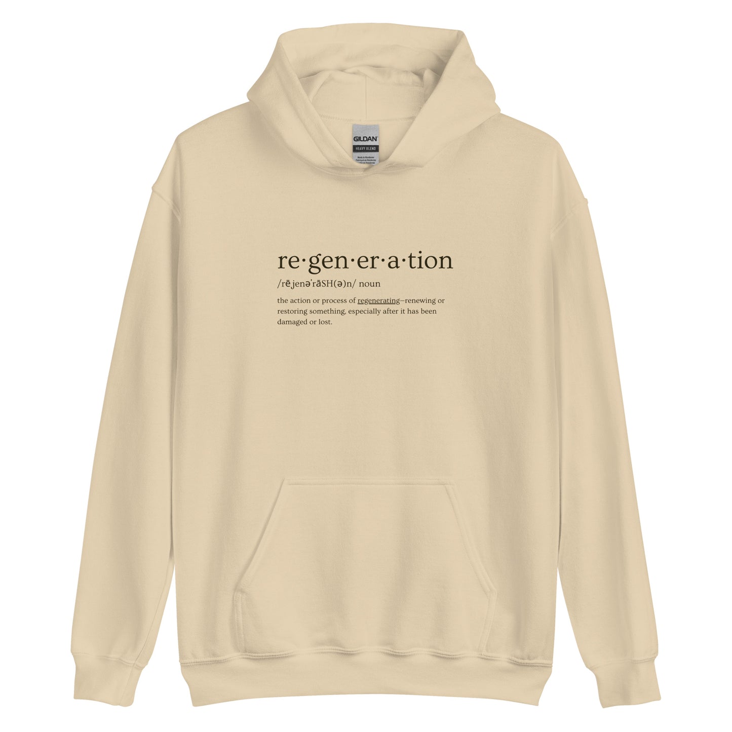 Regeneration Meaning Hoodie