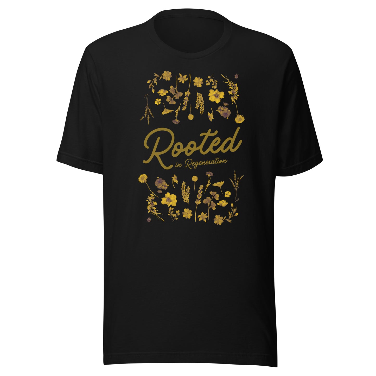 Rooted in Regeneration - Floral T-Shirt