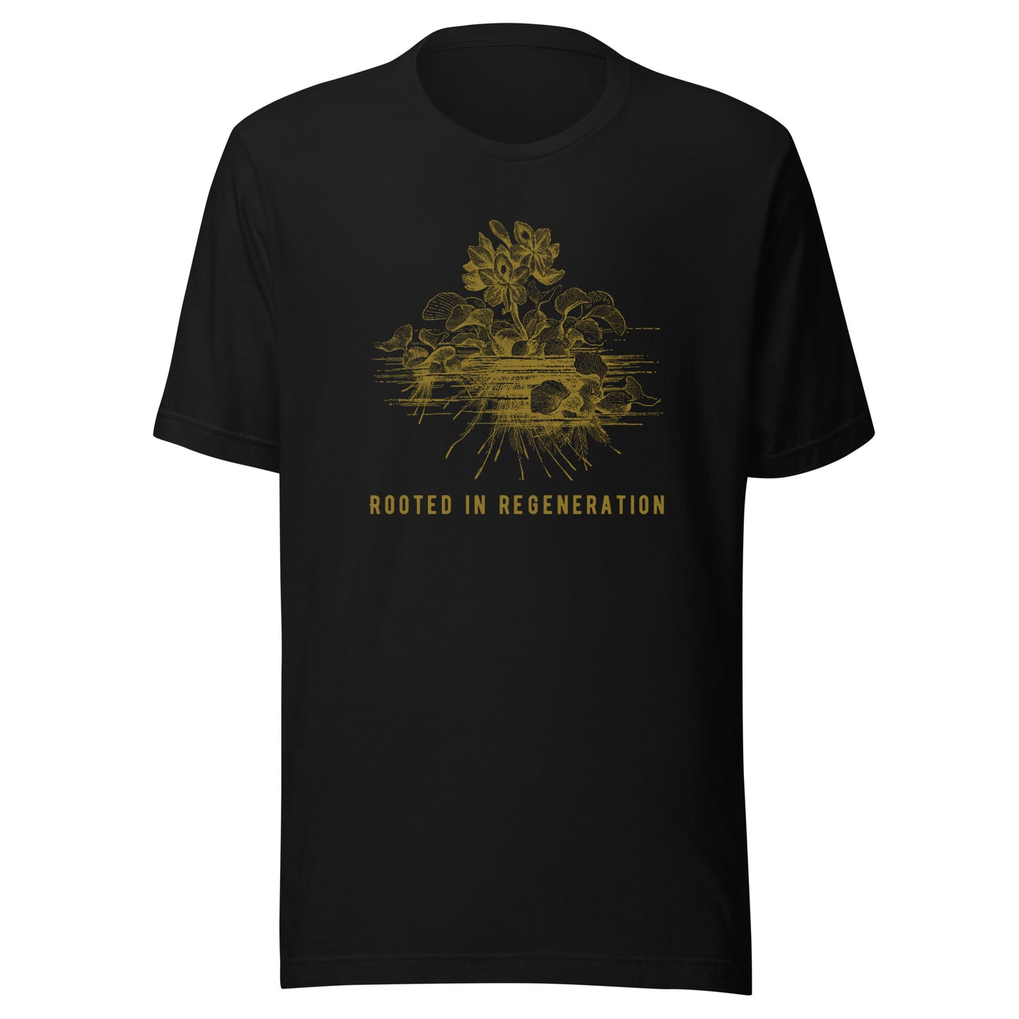 Rooted in Regeneration - Floral Roots T-Shirt