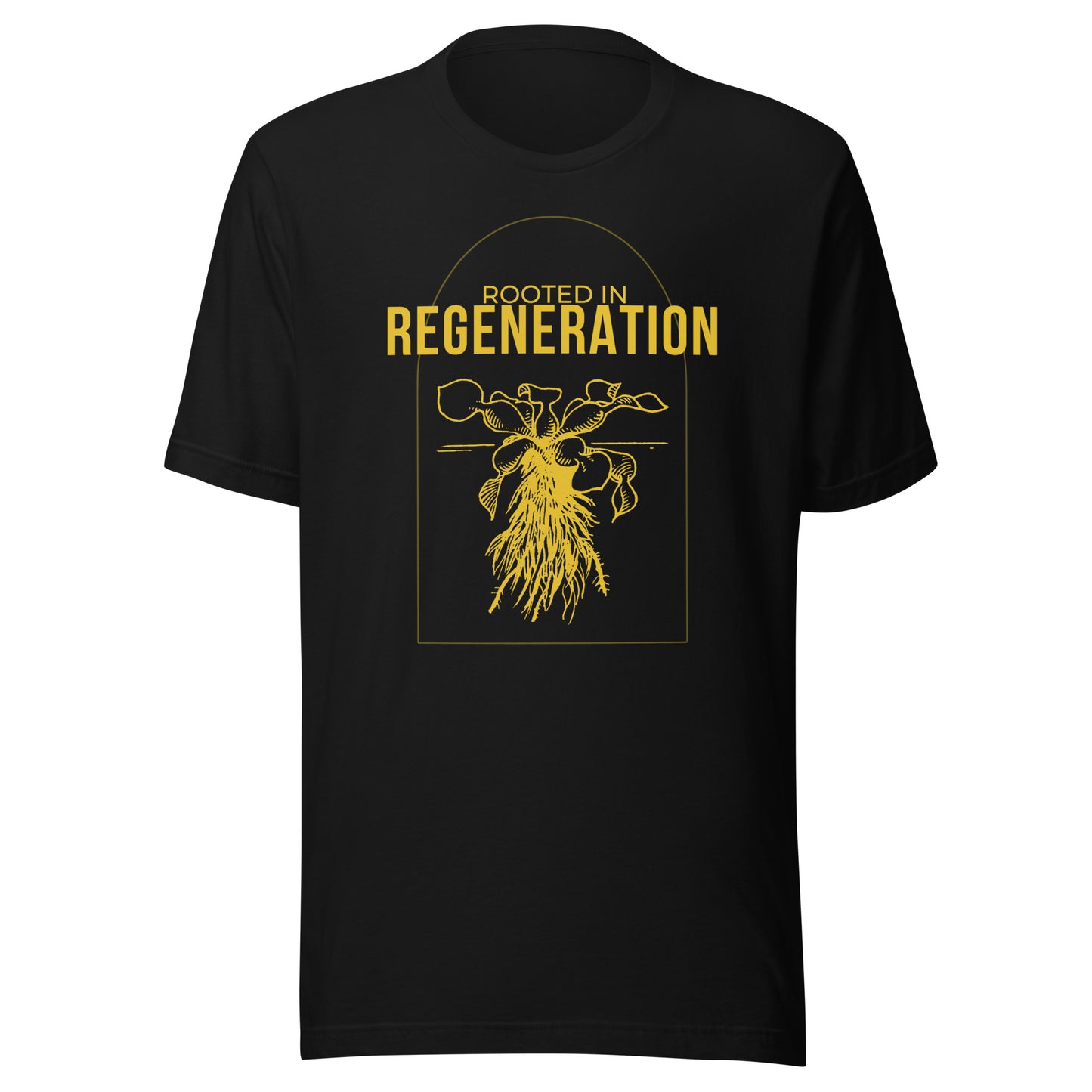 Rooted in Regeneration - Floral Roots T-Shirt