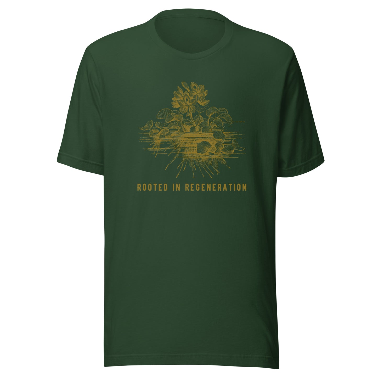 Rooted in Regeneration - Floral Roots T-Shirt