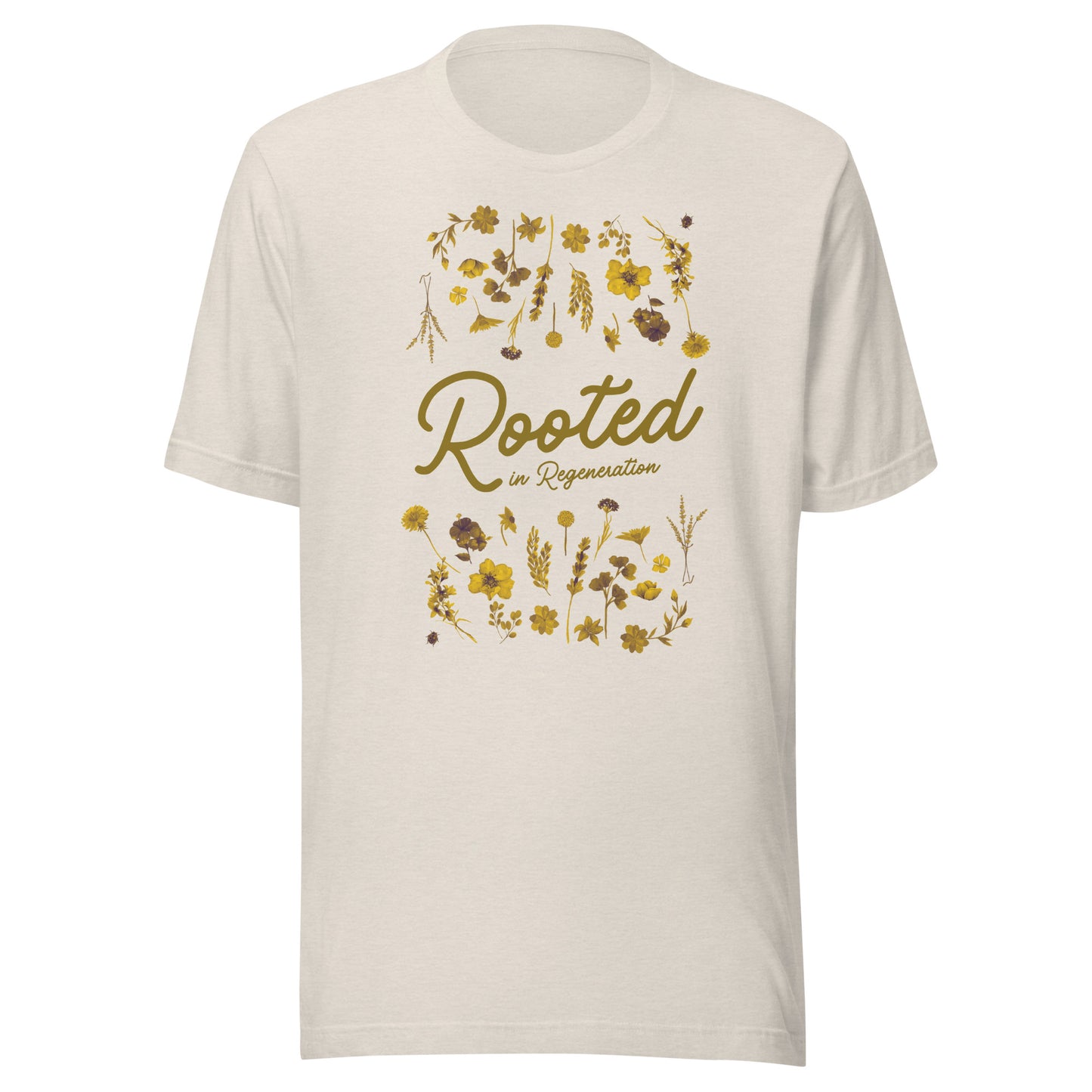 Rooted in Regeneration - Floral T-Shirt