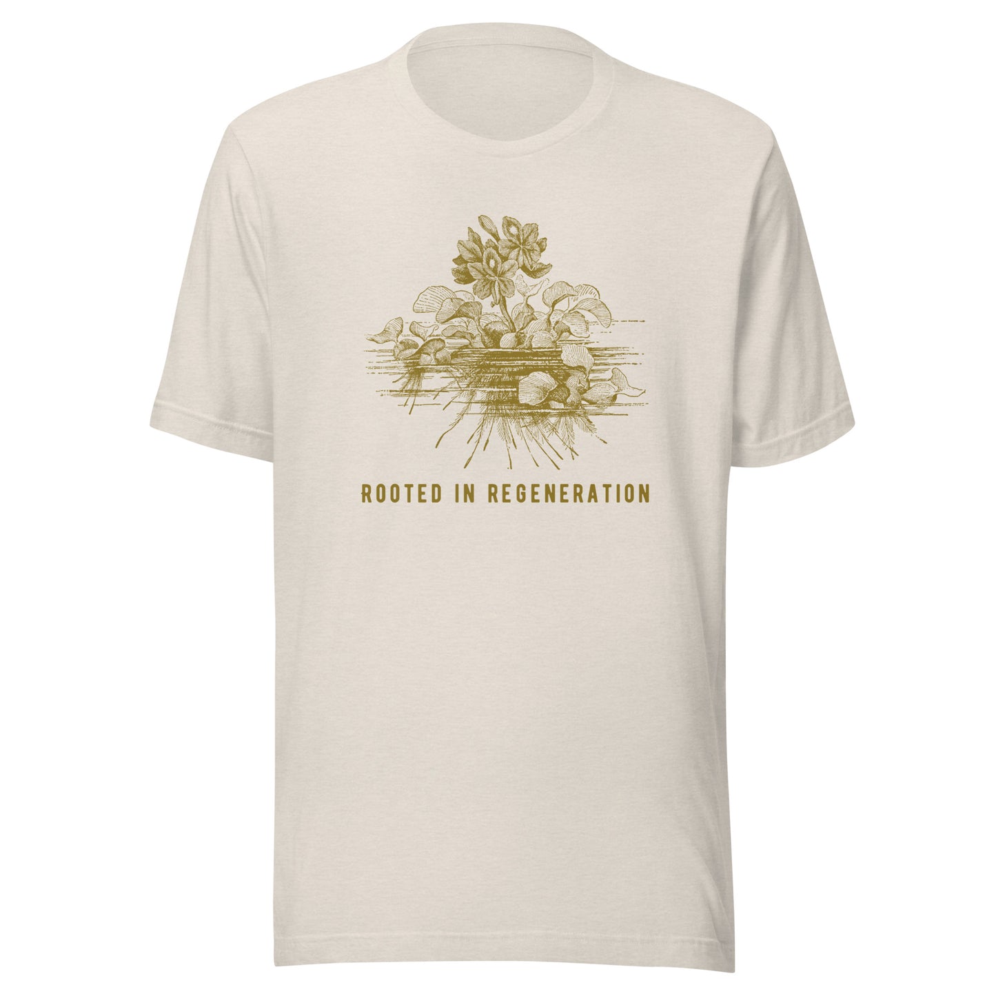 Rooted in Regeneration - Floral Roots T-Shirt