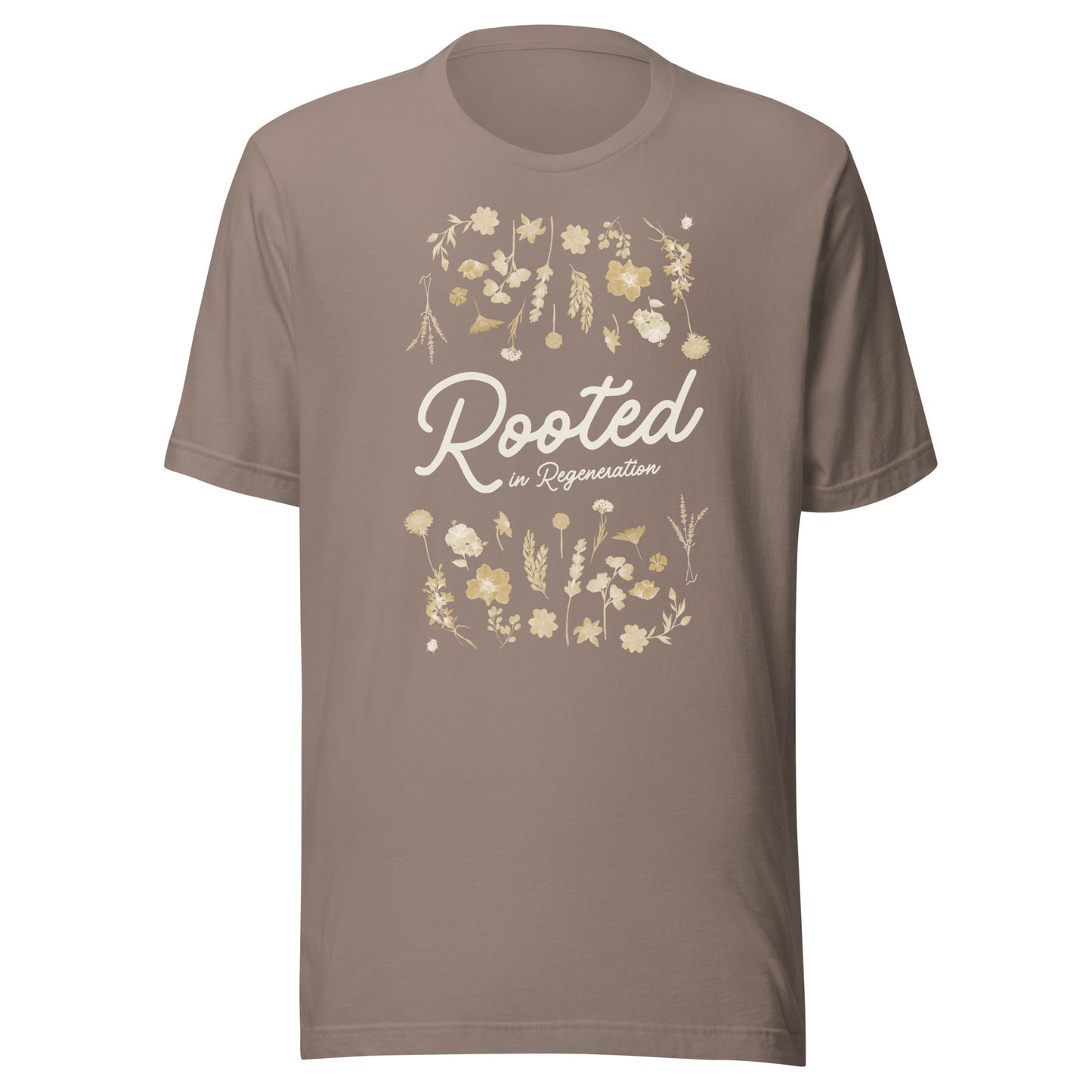Rooted in Regeneration - Floral T-Shirt