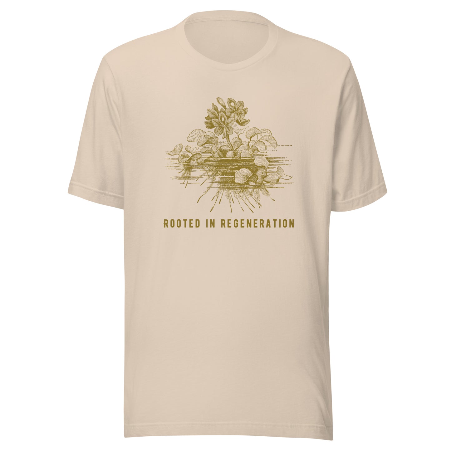 Rooted in Regeneration - Floral Roots T-Shirt
