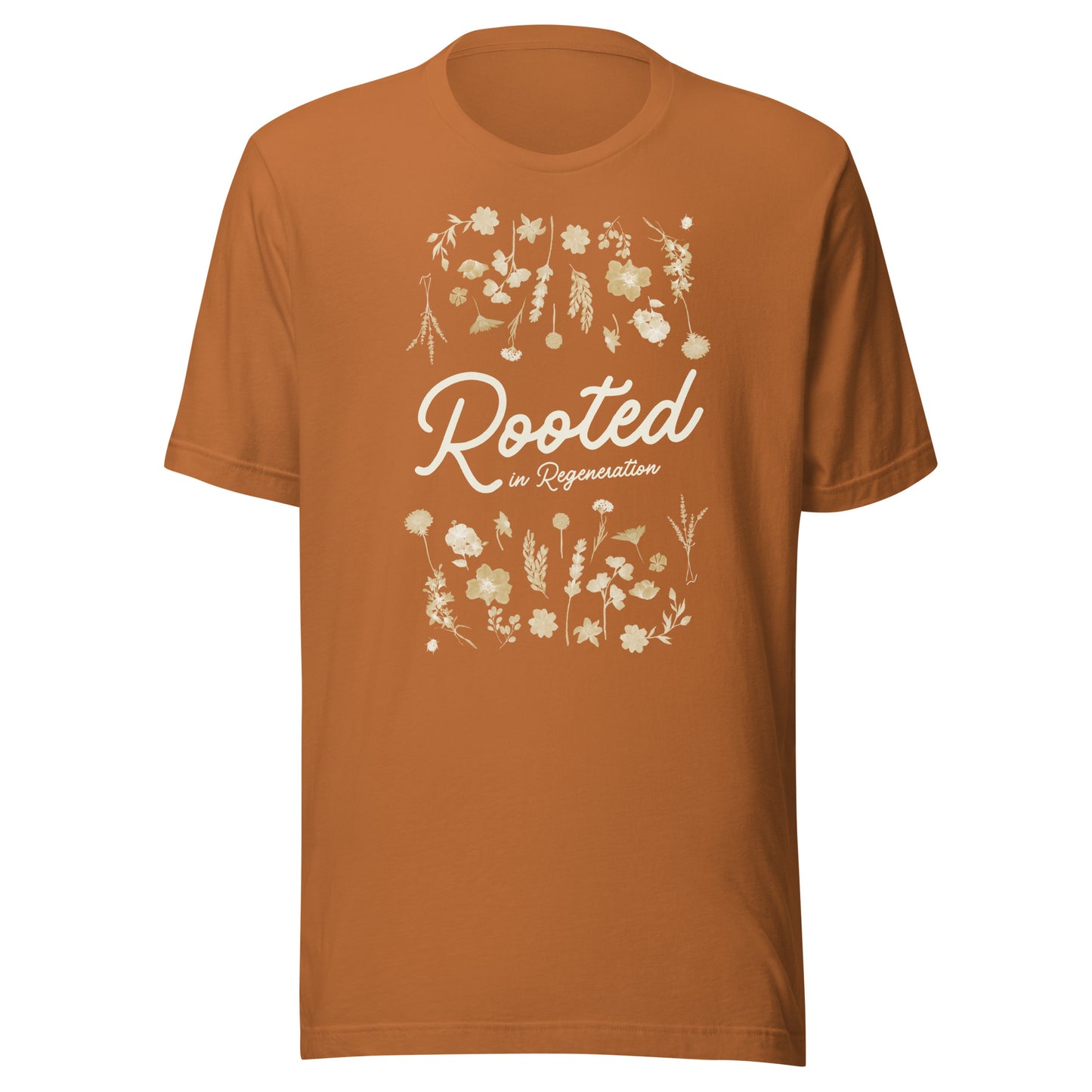 Rooted in Regeneration - Floral T-Shirt