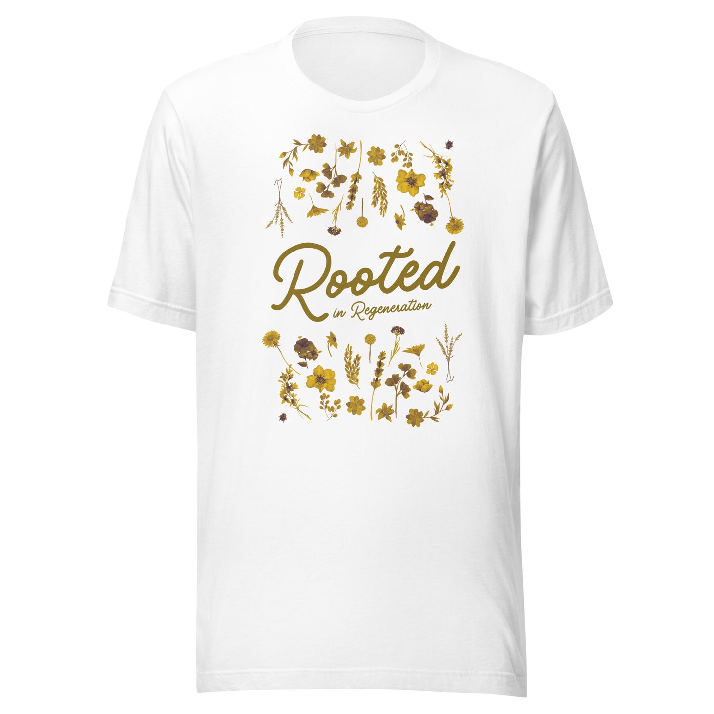 Rooted in Regeneration - Floral T-Shirt
