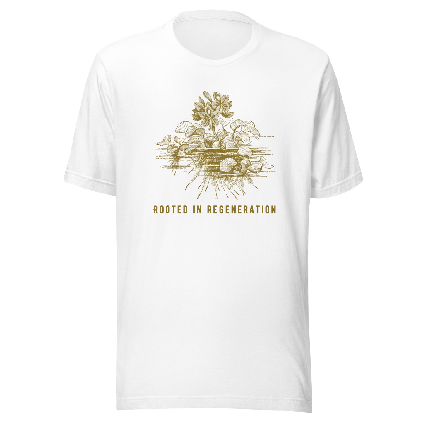 Rooted in Regeneration - Floral Roots T-Shirt