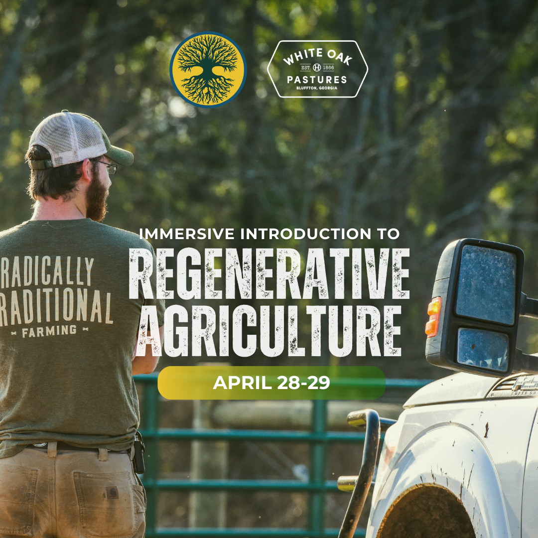 Immersive Introduction to Regenerative Agriculture April 2829, 2025