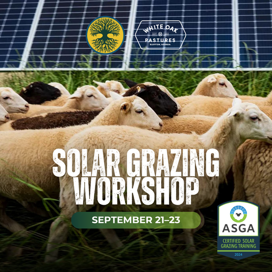Solar Grazing: Principles, Practices, and Partnerships (September 21–23, 2026)