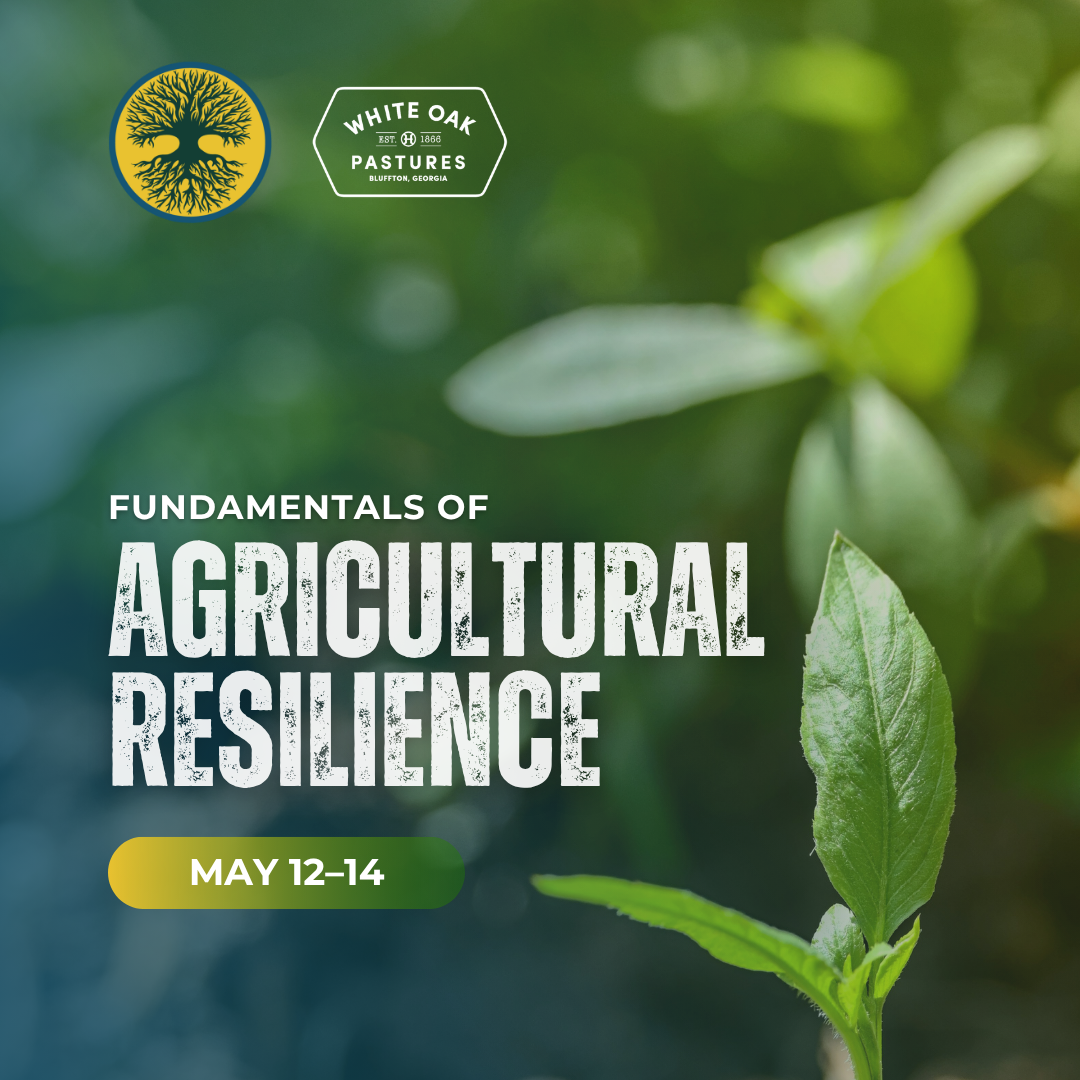 Fundamentals of Agricultural Resilience: May 12-14, 2027