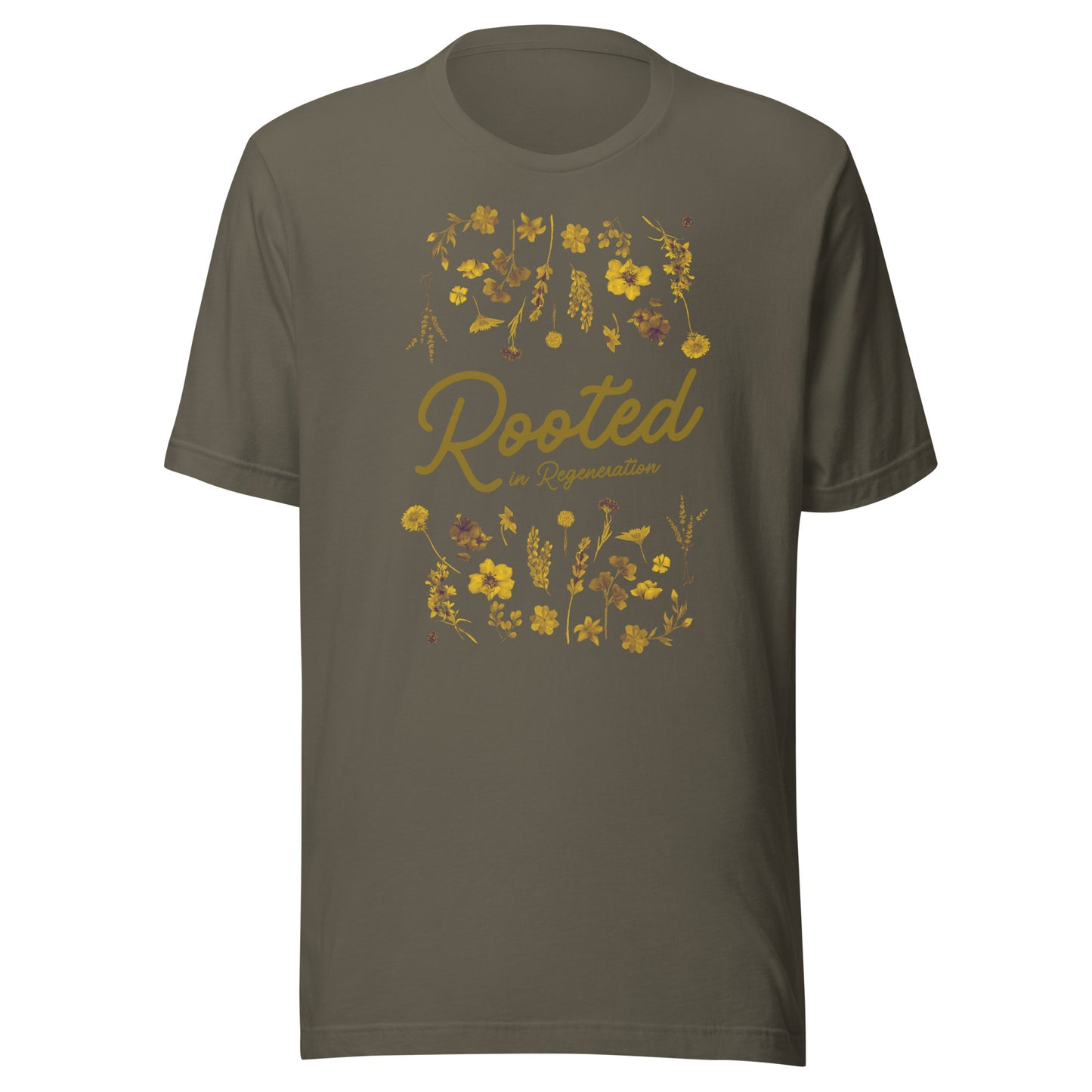 Rooted in Regeneration - Floral T-Shirt