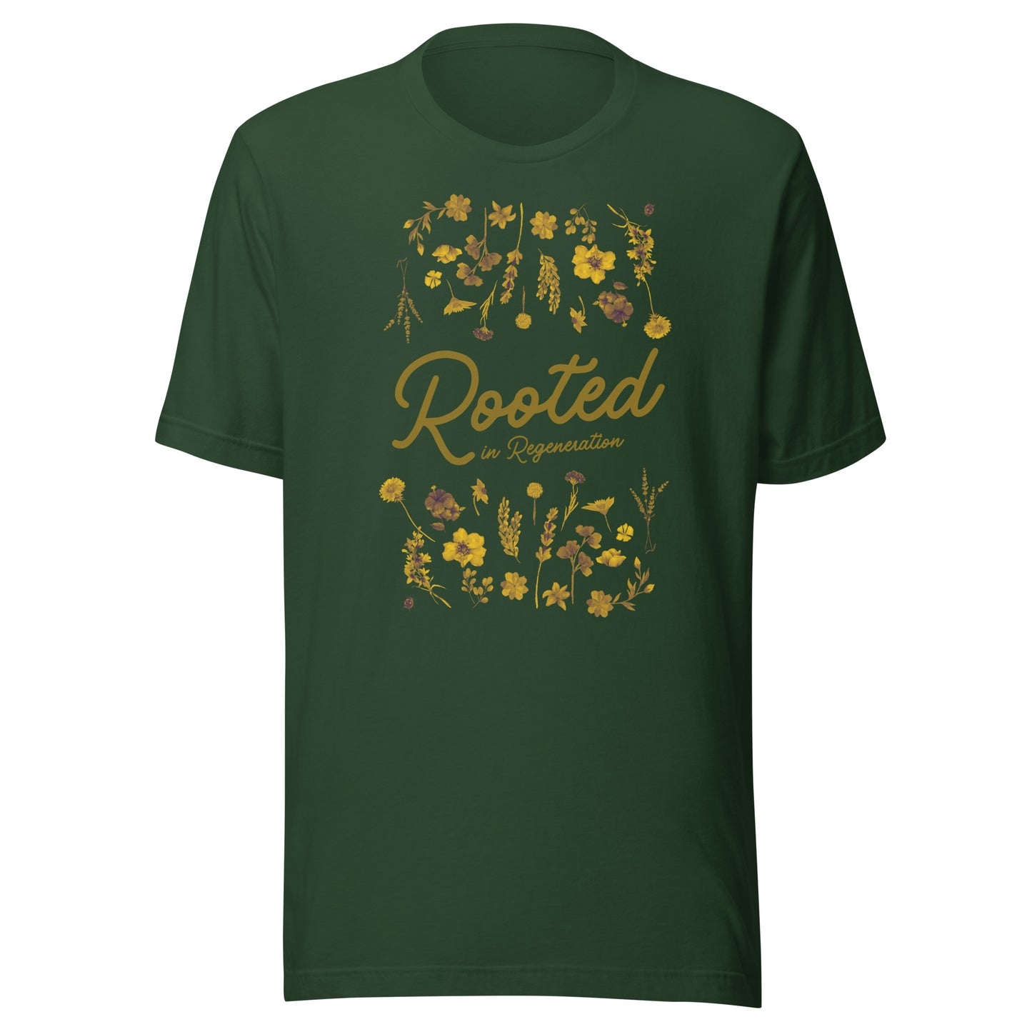 Rooted in Regeneration - Floral T-Shirt