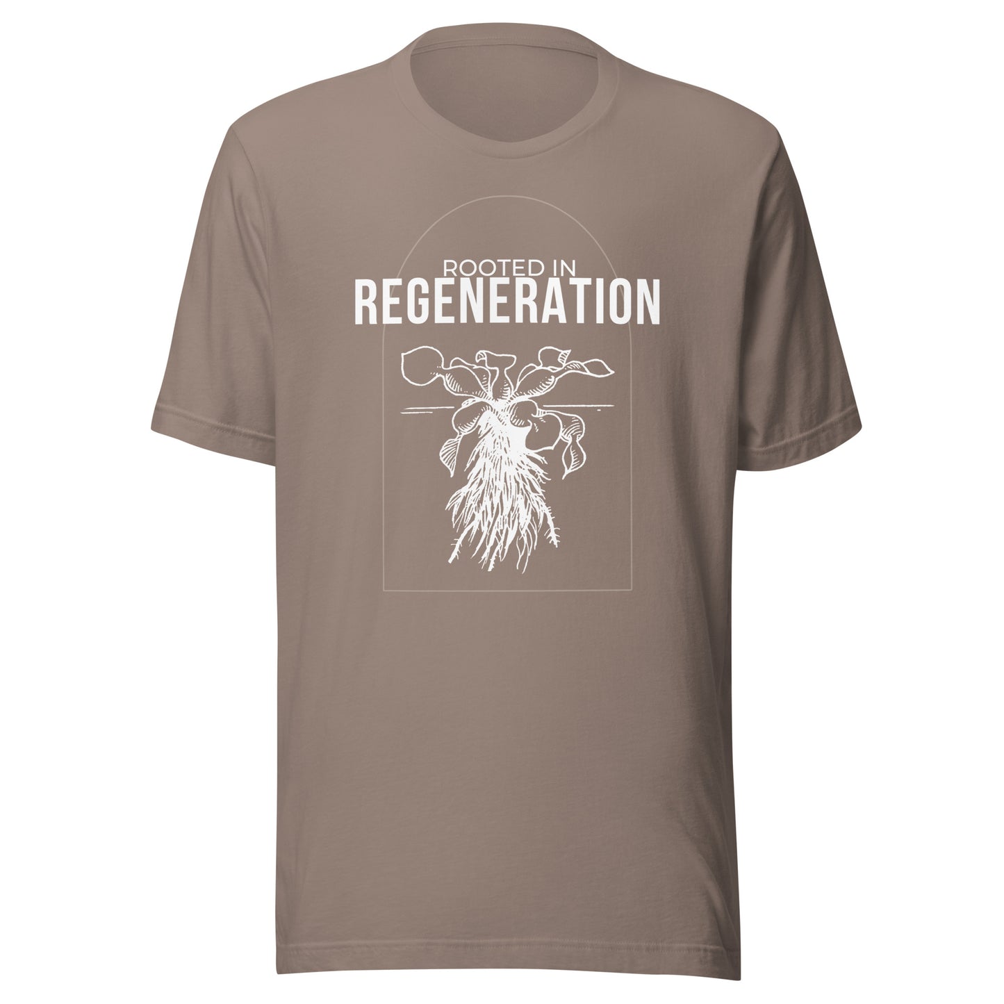 Rooted in Regeneration - Floral Roots T-Shirt